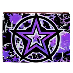 Purple Star Cosmetic Bag (XXL) from UrbanLoad.com Back
