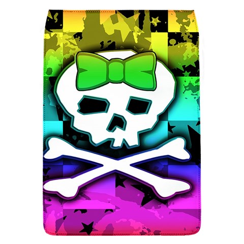 Rainbow Skull Removable Flap Cover (Small) from UrbanLoad.com Front