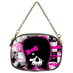 Scene Kid Girl Skull Chain Purse (Two Sides) from UrbanLoad.com Front