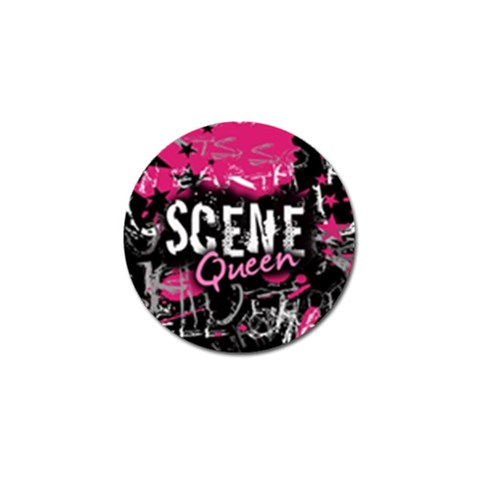 Scene Queen Golf Ball Marker (10 pack) from UrbanLoad.com Front
