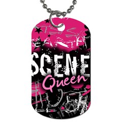 Scene Queen Dog Tag (Two Sides) from UrbanLoad.com Front