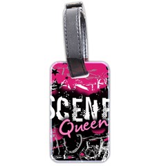 Scene Queen Luggage Tag (two sides) from UrbanLoad.com Back
