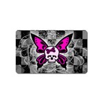 Skull Butterfly Magnet (Name Card)