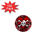 Skull Romance  1  Mini Magnet (100 pack) 