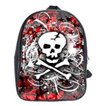 Skull Splatter School Bag (XL)