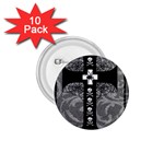 Spider Web Cross 1.75  Button (10 pack) 