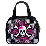 Splatter Girly Skull Classic Handbag (Two Sides)