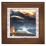 Stormy Twilight [Framed] Framed Ceramic Tile