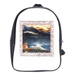 Stormy Twilight [Framed] School Bag (XL)