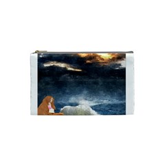 Stormy Twilight  Cosmetic Bag (Small) from UrbanLoad.com Front