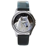 Design1361 Round Metal Watch