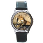 Design1561 Round Metal Watch