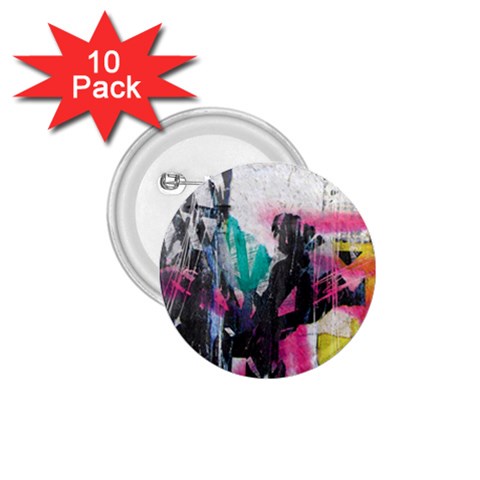 Graffiti Grunge 1.75  Button (10 pack)  from UrbanLoad.com Front