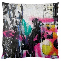 Graffiti Grunge Large Cushion Case (Two Sides) from UrbanLoad.com Back