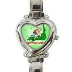 Design1156 Heart Charm Watch