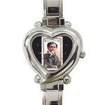 Design1523 Heart Charm Watch