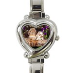 Design1617 Heart Charm Watch