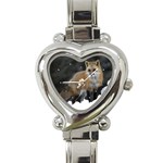 Design1620 Heart Charm Watch