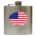 American Flag USA Hip Flask (6 oz)