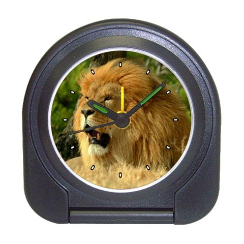 Lion Travel Alarm Clock from UrbanLoad.com Front