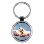 Hammock Happiness - Quality Dog Lovers Round Keychain