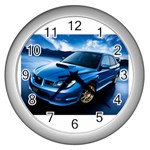 4-11353298-0-0-0 Wall Clock (Silver)