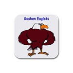 Eaglet 1 Rubber Square Coaster (4 pack)