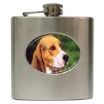 beagle Hip Flask (6 oz)