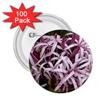 purple flowers 2.25  Button (100 pack)