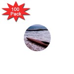kayak in ocean 1  Mini Button (100 pack) 