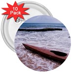 kayak in ocean 3  Button (10 pack)