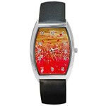 abstract - NATURES BEAUTY1aCP1 Barrel Style Metal Watch
