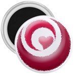 heartswirl 3  Magnet