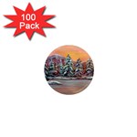  Jane s Winter Sunset   by Ave Hurley of ArtRevu ~ 1  Mini Magnet (100 pack) 