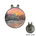  Jane s Winter Sunset   by Ave Hurley of ArtRevu ~ Golf Ball Marker Hat Clip