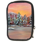  Jane s Winter Sunset   by Ave Hurley of ArtRevu ~ Compact Camera Leather Case