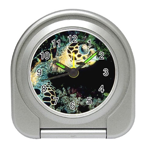Sea Turlte Travel Alarm Clock from UrbanLoad.com Front