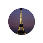 Paris Tower Rubber Coaster (Round)