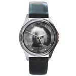 Albert Einstein - Quality Round Unisex Leather Strap Watch