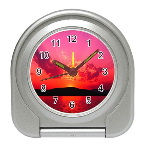 Sunset Travel Alarm Clock from UrbanLoad.com Front