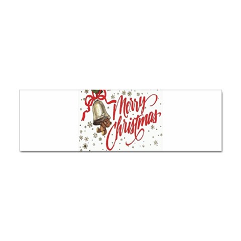 Merry Christmas Sticker Bumper (100 pack) from UrbanLoad.com Front