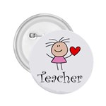 Cute Teacher 2.25  Button