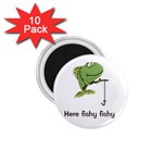 Here fishy fish 1.75  Magnet (10 pack) 