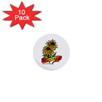 Maryland State Flower 1  Mini Button (10 pack) 