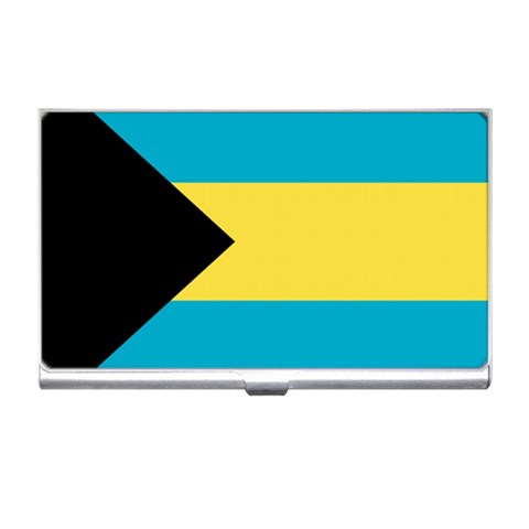 Flag_of_the_Bahamas Business Card Holder from UrbanLoad.com Front