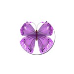 Purple Awareness Butterfly Golf Ball Marker
