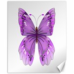 Purple Awareness Butterfly Canvas 16  x 20  (Unframed)