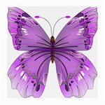 Purple Awareness Butterfly Glasses Cloth (Medium)