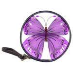 Purple Awareness Butterfly CD Wallet