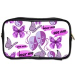 Invisible Illness Collage Travel Toiletry Bag (Two Sides)